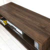 B.Bファニシング SAND（サンド） テレビ台 ブラウン 幅1200×奥行400×高さ390mm SNTB-120BR 1台（直送品）