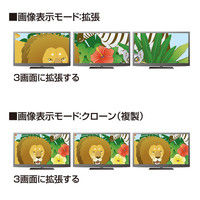 サンワサプライ DisplayPort MSTハブ（DisplayPort/HDMI/VGA） AD-MST3DPHDV 1個（直送品）