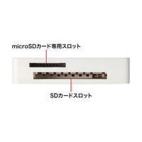 サンワサプライ Lightningカードリーダー ADR-IPLSDW 1個（直送品）