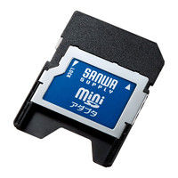 サンワサプライ miniSDアダプタ ADR-MINIK2 1個（直送品）
