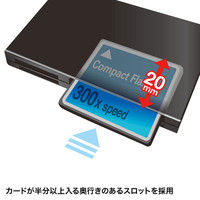 サンワサプライ USB2.0 カードリーダー ADR-ML18BKN 1個（直送品）