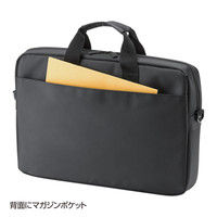 サンワサプライ PCインナーバッグ 15.6インチワイド対応 ブラック BAG-INA4LN 1個（直送品）