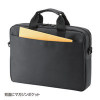 サンワサプライ PCインナーバッグ 14インチワイド対応 ブラック BAG-INA4N 1個（直送品）