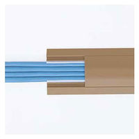 サンワサプライ ケーブルカバー(ライトブラウン) CA-R50LBR 1個（直送品）