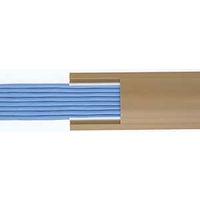 サンワサプライ ケーブルカバー(ライトブラウン) CA-R70LBR 1個