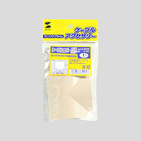 サンワサプライ ケーブルカバー(T型、アイボリー) CA-R70T 1個（直送品）