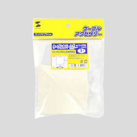 サンワサプライ ケーブルカバー（L型、アイボリー） CA-R90L 1個（直送品）