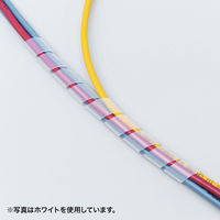 サンワサプライ ケーブルタイ(スパイラル) CA-SP12BK 1個（直送品）