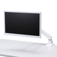 サンワサプライ 水平垂直多関節液晶モニターアーム（白） CR-LA1301WN 1台（直送品）