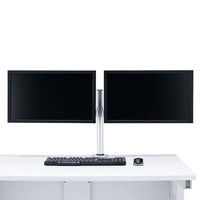 【処分品】サンワサプライ 水平多関節液晶モニタアーム（H400 左右2面） CR-LA1402N 1台（直送品）
