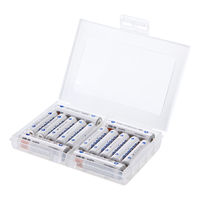 サンワサプライ 電池ケース(単3形、単4形対応・クリア) DG-BT5C 1個