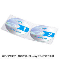 サンワサプライ DVD・CDケース（クリア） FCD-21CN 1セット（10枚入り）（直送品）