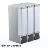 サンワサプライ DVD・CDファイルケース(72枚収納・ブラック) FCD-FL72BK 1個（直送品）