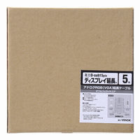 サンワサプライ ディスプレイ延長ケーブル KC-VEN5K 1本