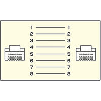 サンワサプライ 超フラットケーブルのみ100m ブラック LA-FL5-CB100（直送品）