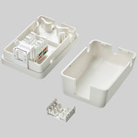 サンワサプライ マグネット付きローゼットキット(1ポート) LA-RZ6-1 1個