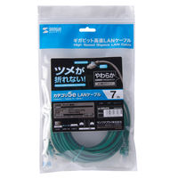サンワサプライ ツメ折れ防止CAT5eLANケーブル LA-Y5TS-07G 1本