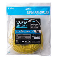 サンワサプライ ツメ折れ防止CAT5eLANケーブル LA-Y5TS-20Y 1本