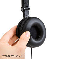 サンワサプライ マルチメディアヘッドホン（折りたたみ式） MM-HP211 1個（直送品）
