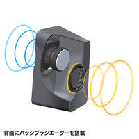 サンワサプライ USB電源マルチメディアスピーカー MM-SPL13UBK 1個（直送品）
