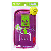 サンワサプライ マルチスマートフォンケース(5.5インチ用) PDA-SPC15P 1個（直送品）