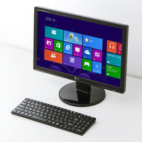 サンワサプライ ワイヤレススリムキーボード RF2.4G パンタグラフ ブラック SKB-WL22BK 1台（直送品）