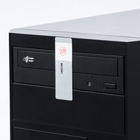 サンワサプライ 成りすまし防止タイプセキュリティシール(10シート・50枚入り) SL-4H-50 1個（直送品）