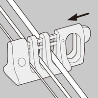 サンワサプライ eセキュリティ(ケーブルロック) SLE-12P 1個