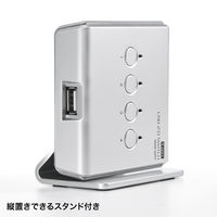 サンワサプライ USB2.0手動切替器(4回路) SW-US24N 1個（直送品）