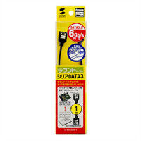 サンワサプライ SATA3ラウンドケーブル（1m） TK-SATARK-1 1個（直送品）