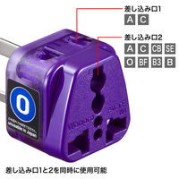 サンワサプライ 海外電源変換アダプタ エレプラグW-Oアース付き(オーストラリア) TR-AD16 1個