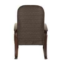 【軒先渡し】ヤマソロ 漣さざなみ ラタン高座椅子 座面高さ調整可能 4段階リクライニング ポケット付 ブラウン 83-932 1脚（直送品）