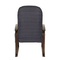 【軒先渡し】ヤマソロ 漣さざなみ ラタン高座椅子 座面高さ調整 4段階リクライニング ポケット付 ブルー 83-933 1脚（直送品）