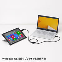 サンワサプライ ドラッグ＆ドロップ対応USB3.0リンクケーブル（Mac/Windows対応） KB-USB-LINK4 1個（直送品）