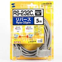 サンワサプライ RS-232Cケーブル KRS-423XF-5K 1本