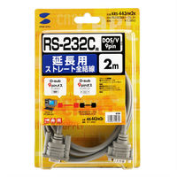 サンワサプライ RS-232Cケーブル KRS-443FM2K 1本