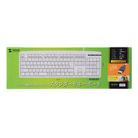 サンワサプライ 日本語109キーボード SKB-109LUN 1個（直送品）