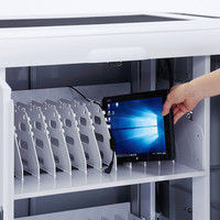 サンワサプライ ノートパソコン・タブレットAC充電保管庫（24台収納） CAI-CAB48 1台（直送品）