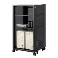 サンワサプライ 機器収納 サーバーラック （高さ1000） CP-SBOX3 幅500×奥行500×高さ1000mm 1台（直送品）