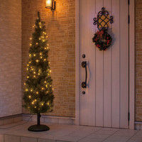 タカショー ガーデンツリー シャンパンゴールド 180cm LIT-T01L（直送品）