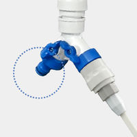 タカギ（takagi）三方コネクター コック付 Ｇ０９９ＦＪ 1個