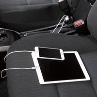 ELECOM シガーチャージャー/2USBポート（自動識別）/4.8A/ブラック MPA-CCU10BK 1個