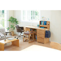 【軒先渡し】コイズミ　COZY（コージー） 回転チェア ダークブラウン ファブリック KWC-187DB 1脚（直送品）