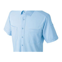 明石スクールユニフォームカンパニー 男女兼用ニットシャツ ホワイト EL UN5502-1-EL（直送品）