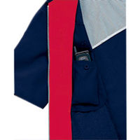 明石スクールユニフォームカンパニー 男女兼用半袖ジャケット イエロー M UN791-11-M（直送品）