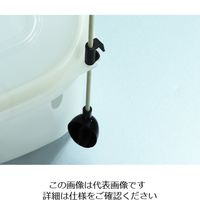 エスコ 5.0L 角バケツ(ふた付) EA991PG-5 1セット(4個)（直送品）