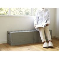 【折りたたみコンテナ】 岩谷マテリアル I’mD グリッドコンテナー ホワイト SKGC W 1個