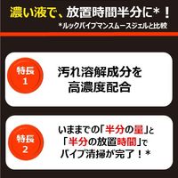 業務用ルック 濃効パイプマン2L 1箱（6個入） 排水口用洗剤 ライオン