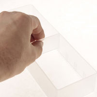 無印良品 ポリプロピレンデスク内整理トレー3 約67×200×40mm 1セット（3個） 良品計画