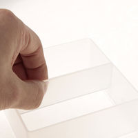 無印良品 ポリプロピレンデスク内整理トレー1 約100×100×40mm 1セット（3個） 良品計画